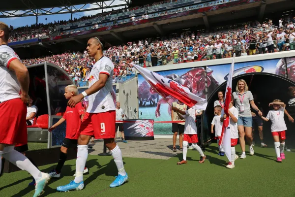 Einlaufkinder 25.08.2019 RB Leipzig - Frankfurt