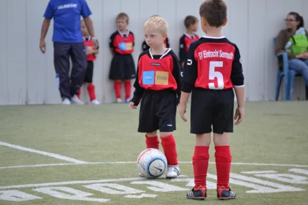 G-Jugend 1.Spiel in Tresenwald