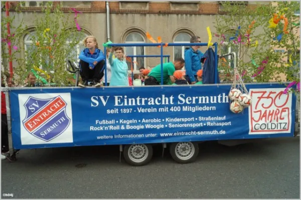 750 Jahre Colditz Festumzug 03.05.2015