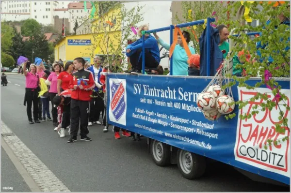 750 Jahre Colditz Festumzug 03.05.2015