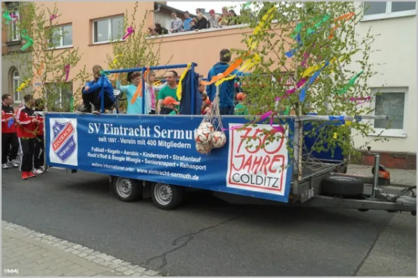 750 Jahre Colditz Festumzug 03.05.2015