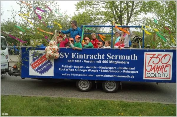 750 Jahre Colditz Festumzug 03.05.2015